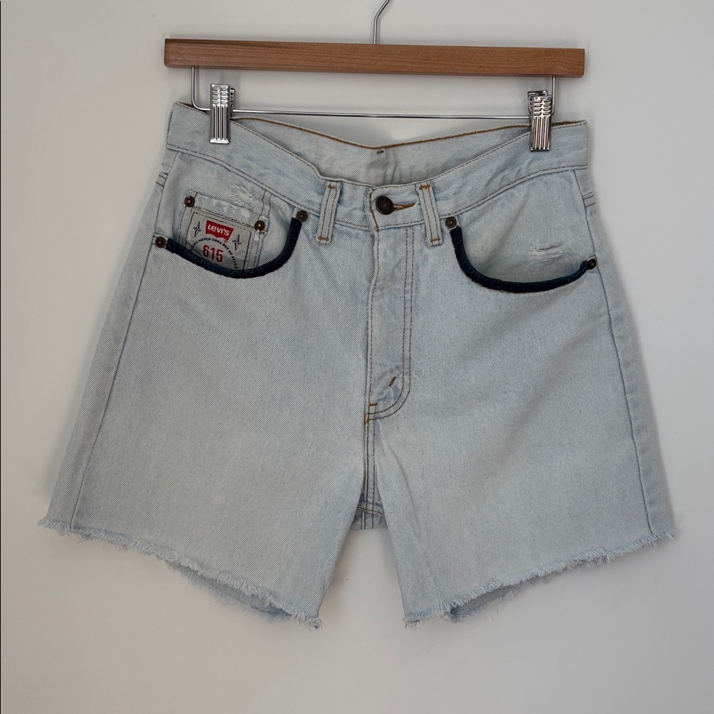 Levi’s Vintage Orange Tab Cut-Off 615 Shorts Womens 26